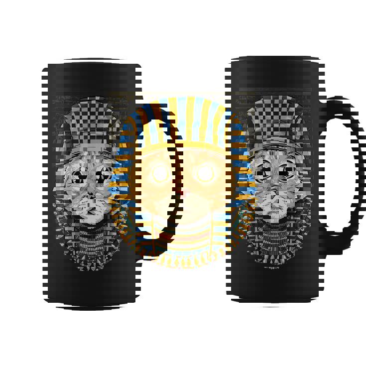 猫 エジプトファラオ 歴史家 考古学者 コーヒーマグ