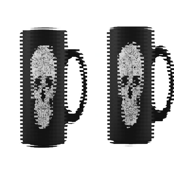 猫 スカル 猫 スカル 猫モチーフ コーヒーマグ