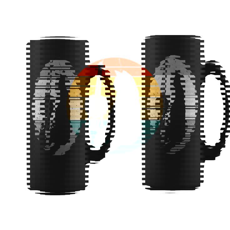 猫とバイオリン 楽器 面白い子猫愛好家 コーヒーマグ