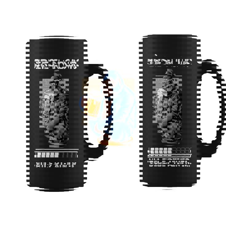 男性用ビール食前酒、ユーモア、男性、ゴリラへのギフトに。 コーヒーマグ