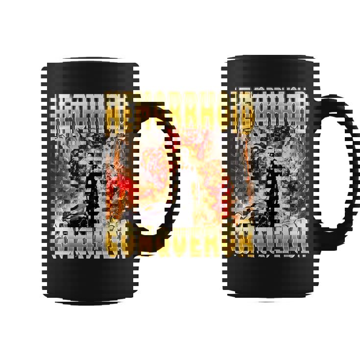 痔 征服者 ジョーク 攻勢 奇妙 面白い ミーム クリンジ コーヒーマグ