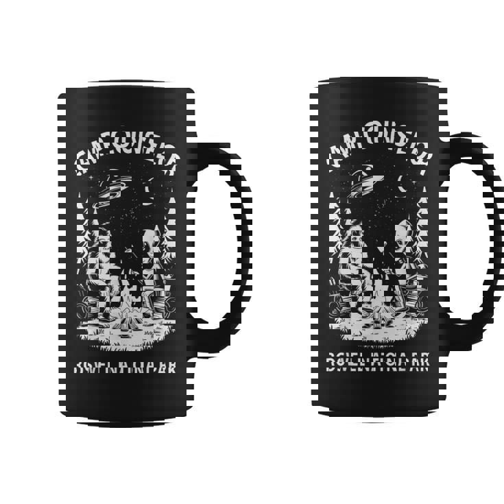 皮肉なサマーキャンプカウンセラー エイリアン国立公園 ロズウェル コーヒーマグ