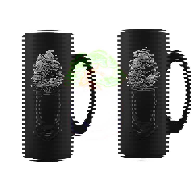 盆栽 木 膨らみポケット 面白いデザイン 盆栽 コーヒーマグ