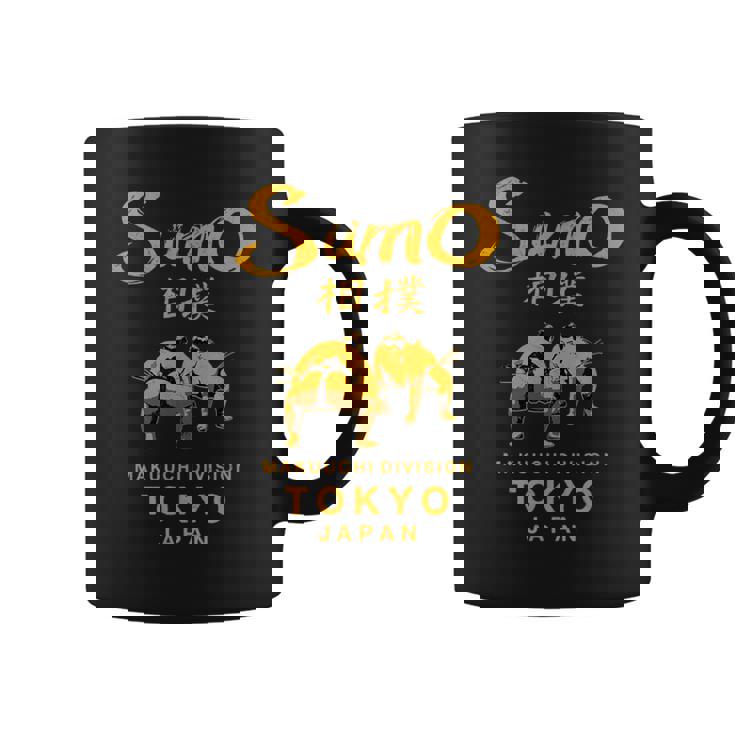 相撲 レスリング 日本 東京 日本 ヴィンテージ コーヒーマグ