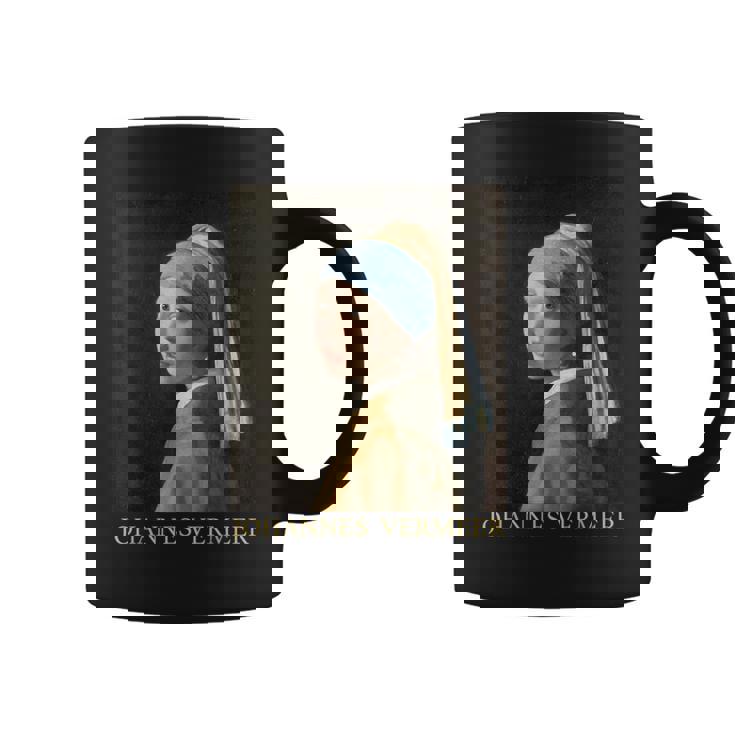 真珠の耳飾りの少女／フェルメール（記名）【世界の名画】Johannesermeer 美術館アート コーヒーマグ