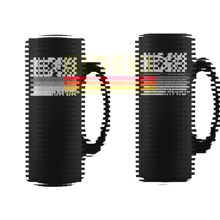 秀樹 レトロ ヴィンテージ 和名 コーヒーマグ