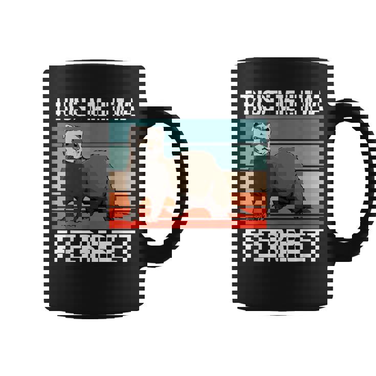 私はフェレット ハロウィン ペットオーナー フェレット コーヒーマグ