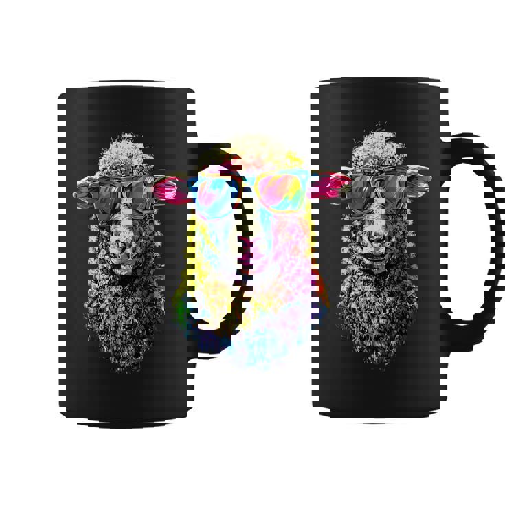 羊 子羊 小型羊 国産羊 羊飼い 甘い羊 コーヒーマグ