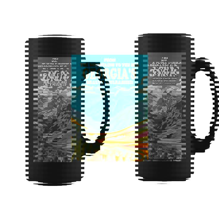 美しいジョージア共和国、グルジア共和国 コーヒーマグ