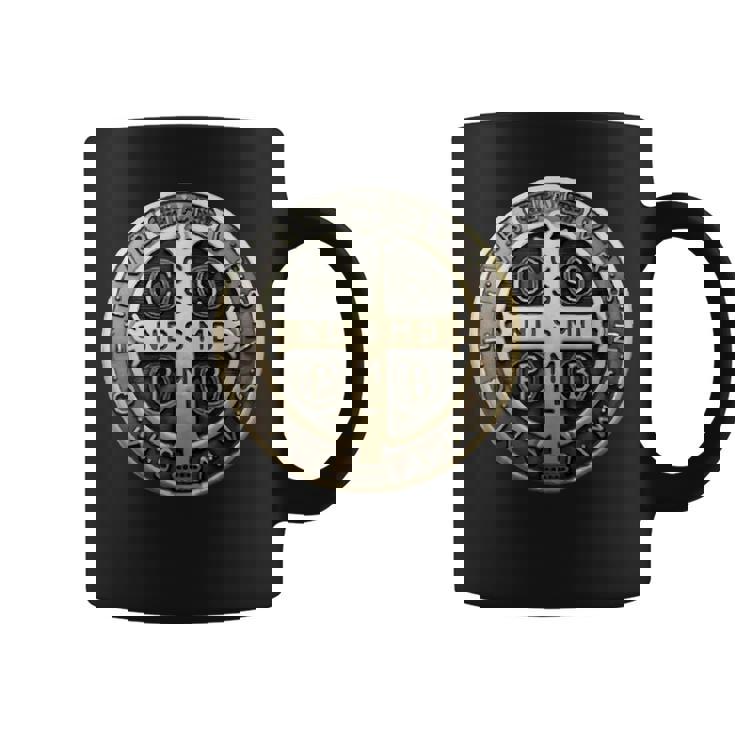 聖ベネディクトメダル 聖ベネディクトクロス カトリック クリスチャン コーヒーマグ