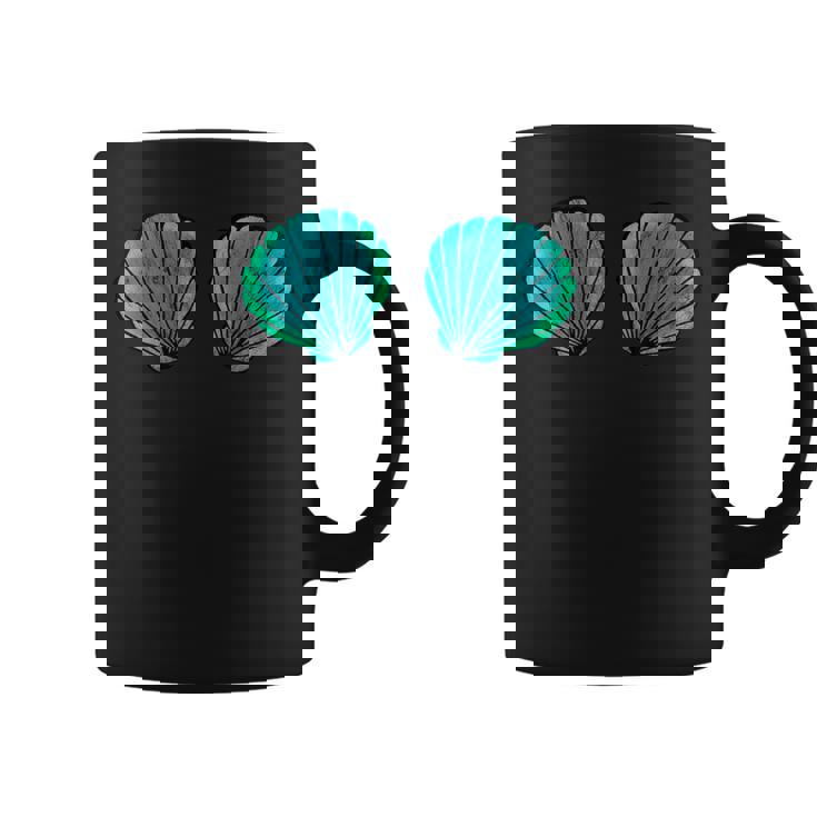 貝殻 マーメイド ブラジャー ビキニブラ 貝殻 コーヒーマグ