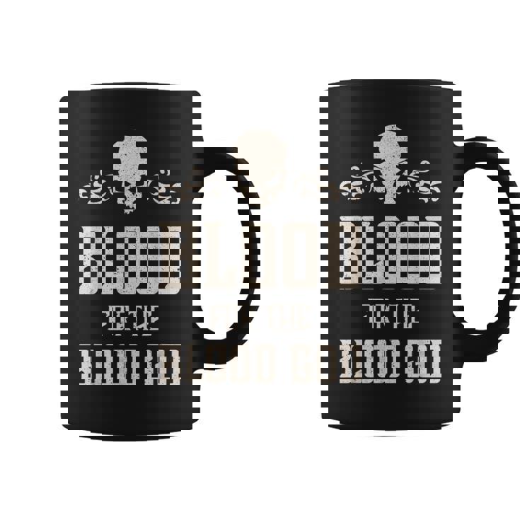 邪悪な頭蓋骨の血 血神 地獄の魔王 コーヒーマグ