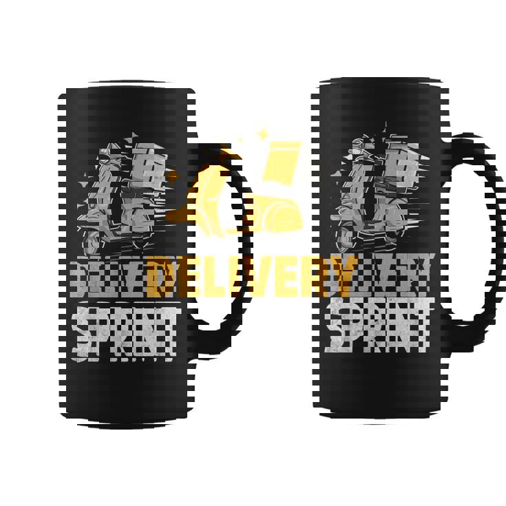 配達 スプリント 配達員 パッケージ 配達 コーヒーマグ