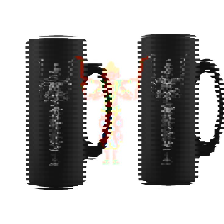 阿修羅ドット絵 コーヒーマグ