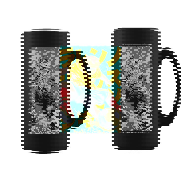 面白い 漫画 アニメ 日本美術 カワウソ サッカー 選手 キッズ 男性 長袖tシャツ コーヒーマグ