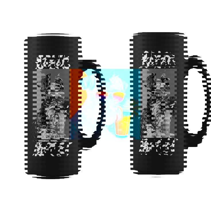 面白いtシャツ シュナウザー イヌ わんこ メンズ 犬好き グッズ おもしろ 面白い 服 ネタ わんこ 長袖tシャツ コーヒーマグ