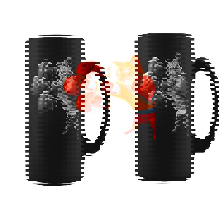 面白いtシャツ 猫 ネコ ボクシング メンズ 猫好き グッズ おもしろ 面白い 服 ネタ にゃんこ 猫の下僕 コーヒーマグ