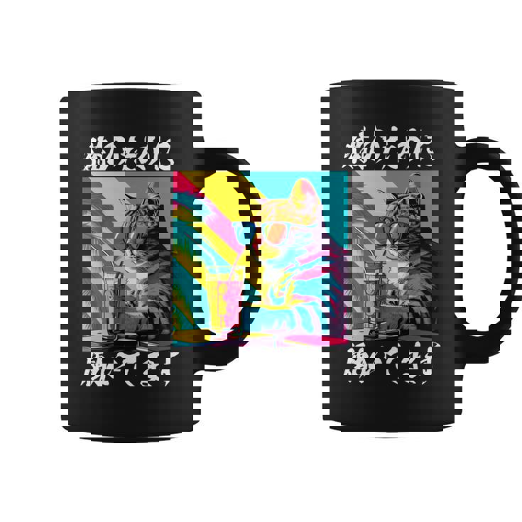 面白いtシャツ 猫 ネコ メンズ 猫好き グッズ おもしろ 面白い 服 ネタ にゃんこ 猫の下僕 長袖tシャツ コーヒーマグ