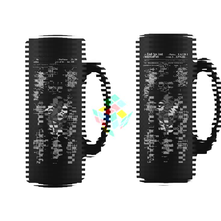 面白いオタク 特許パズルキューブ 数学教師 スピードキューバー オタク コーヒーマグ