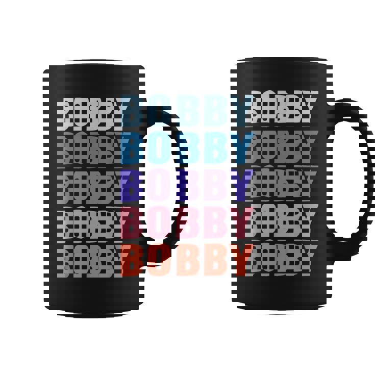 面白いギフト名 ボビー 名前入り コーヒーマグ