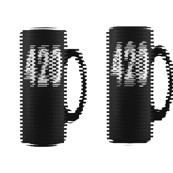 面白いマリファナ-目の錯覚 420 コーヒーマグ