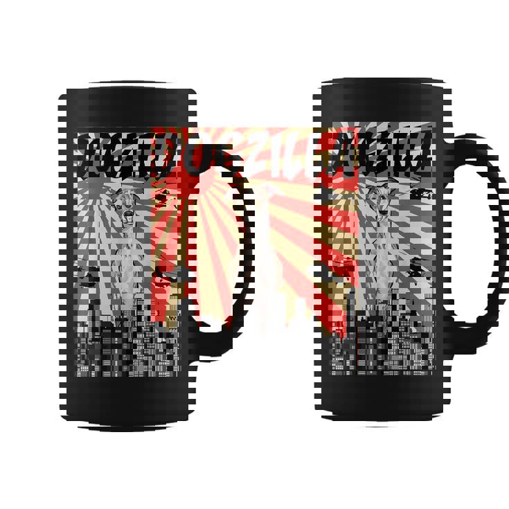 面白い犬 ウィペット コーヒーマグ