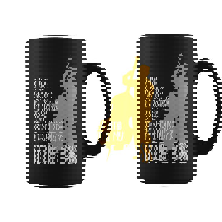 頭の中でコントラバスを思い浮かべます コーヒーマグ