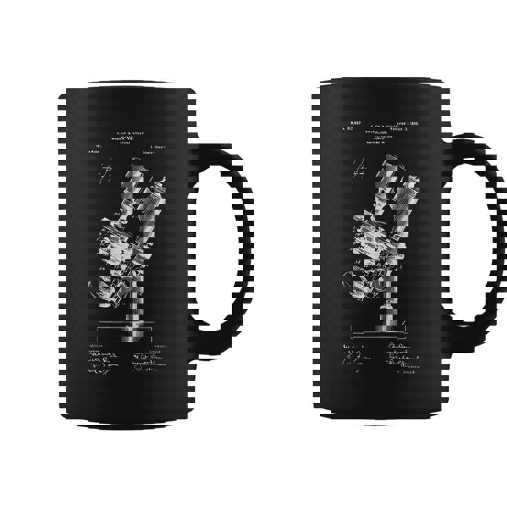 顕微鏡顕微鏡愛好家 レトロサイエンス微生物学 コーヒーマグ