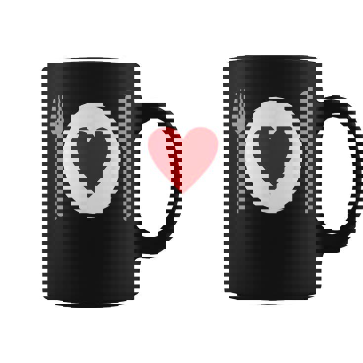 食べることが大好き コーヒーマグ