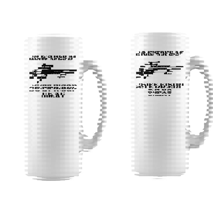 Bad News スナイパーライフル アーミー ジョーク ミリタリー ユーモア コーヒーマグ