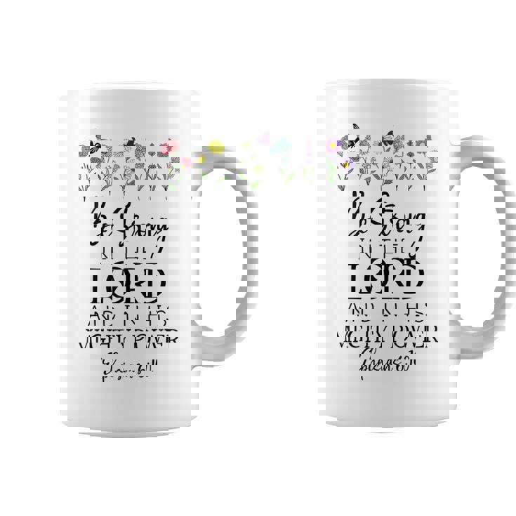 Betrong In The Lord Christian Ephesians 6 コーヒーマグ