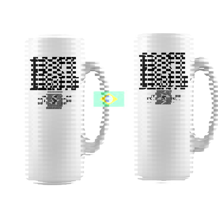 Brasil Est 1500 ブラジル ブラジリアン 国旗 プライド 長袖tシャツ コーヒーマグ