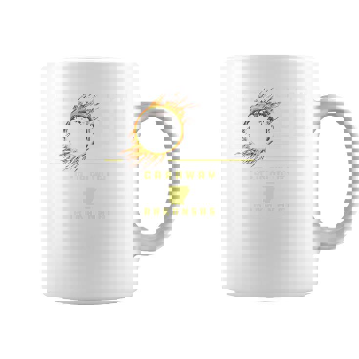 Caraway Arkansas 2024 Total Solar Eclipse Premium Coffee Mug