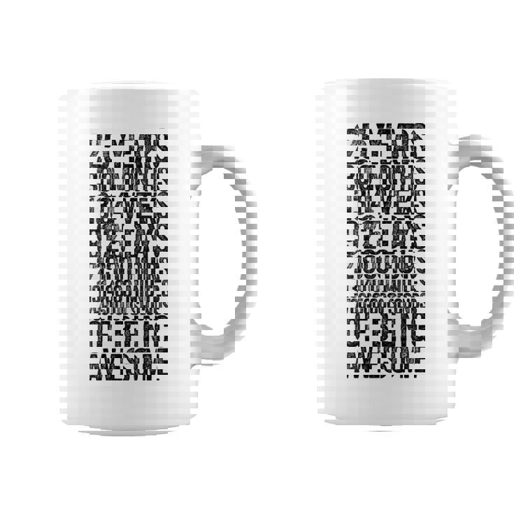 Chemise Humoristique Pour 25E Anniversaireieux Mètre Drôle 25 Ans Cadeaux Tasse