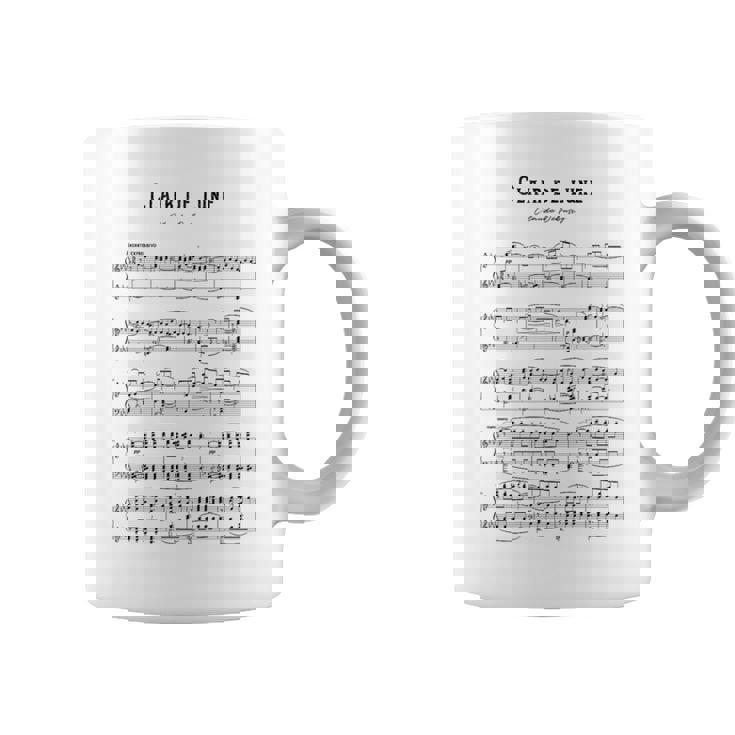 Clair De Lune クロード・ドビュッシー コーヒーマグ