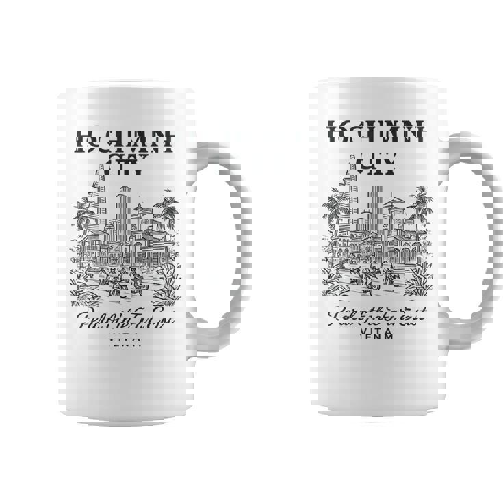 Classic Ho Chi Minh City Vietnam Asia Landmark Travel Art Coffee Mug
