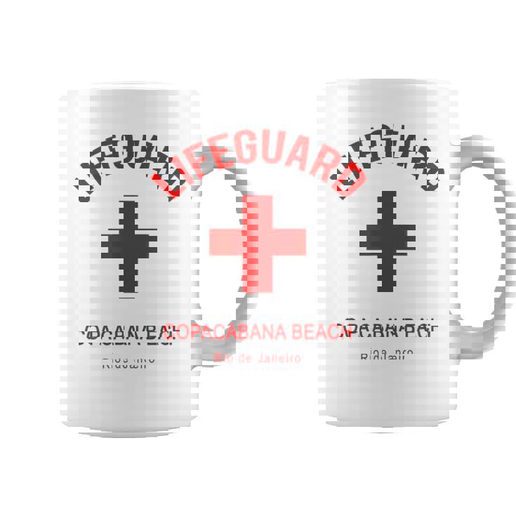 Copacabana ビーチライフガード コーヒーマグ