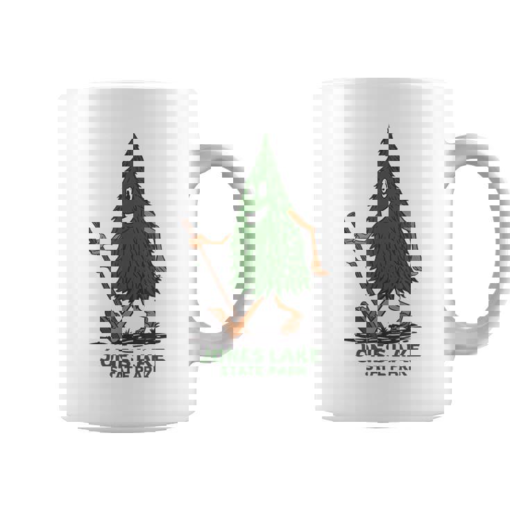 Cute Hiking Tree Jones Lake State Park North Carolina Coffee Mug