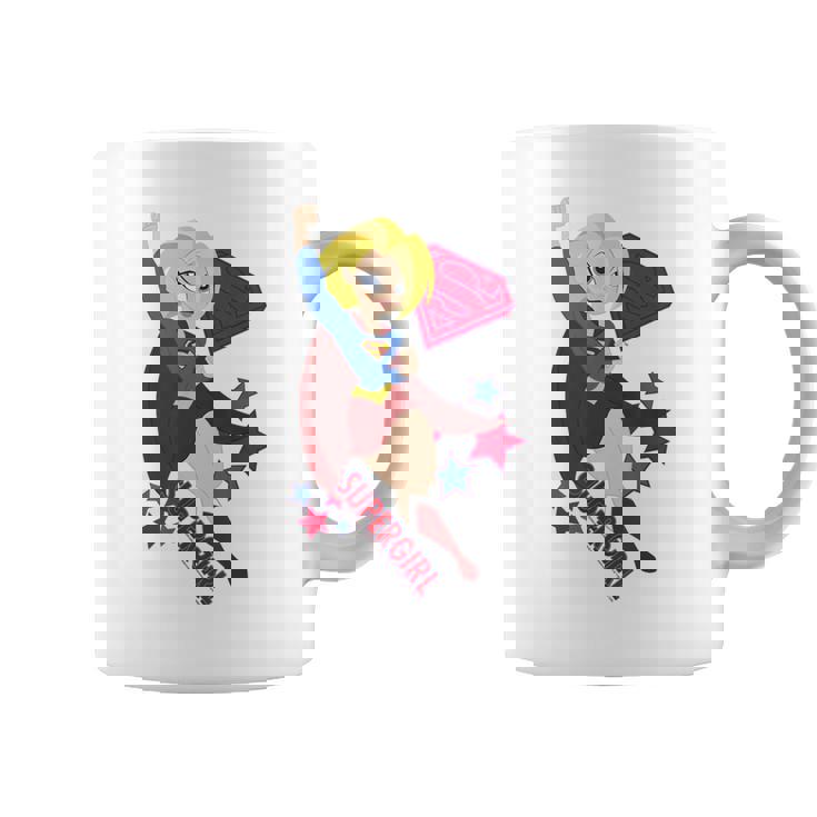 Dcスーパーヒーローガールズスーパーガールスターズ コーヒーマグ