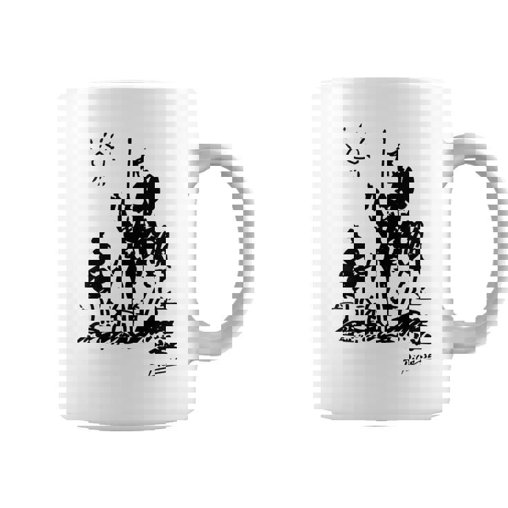 Don Quixote アートワーク 長袖tシャツ コーヒーマグ