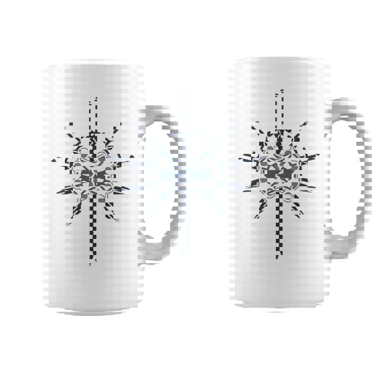 Elímbolo De Doble Ojo Y Espadas Archivotormlight Manga Larga Taza de café