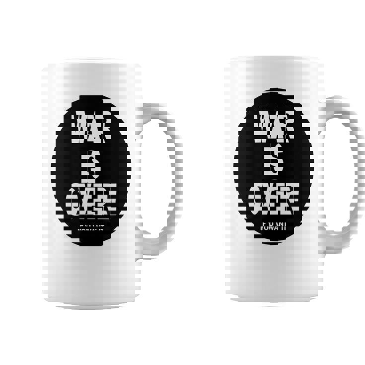 Exclusive War Is Over If You Want It 限定版 コーヒーマグ