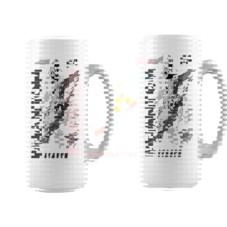 F-4 Phantom Ii ジェットグラフィック コーヒーマグ