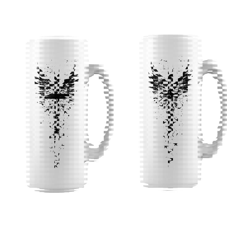 Gothic Cross Emo Grunge Aesthetic Tank Top Coffee Mug
