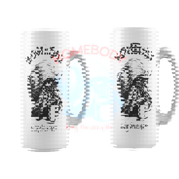 Homebody 居心地の良い生活 面白いヤドカリとコーヒー コーヒーマグ