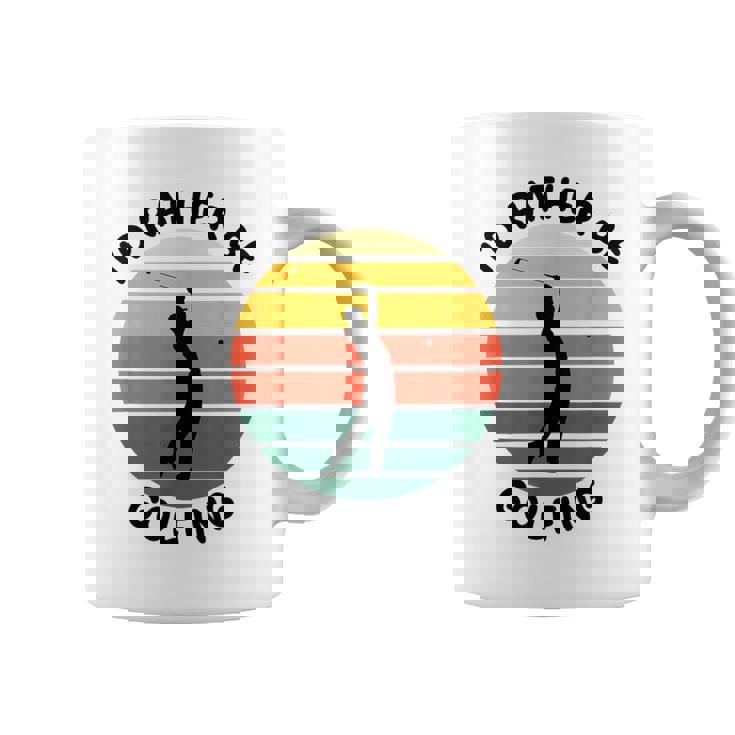 I'd Rather Be Golfing Golfer スポーツアパレル ゴルフ メンズ コーヒーマグ