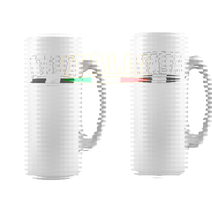 Italia イタリアサッカージャージ イタリア国旗ファン コーヒーマグ