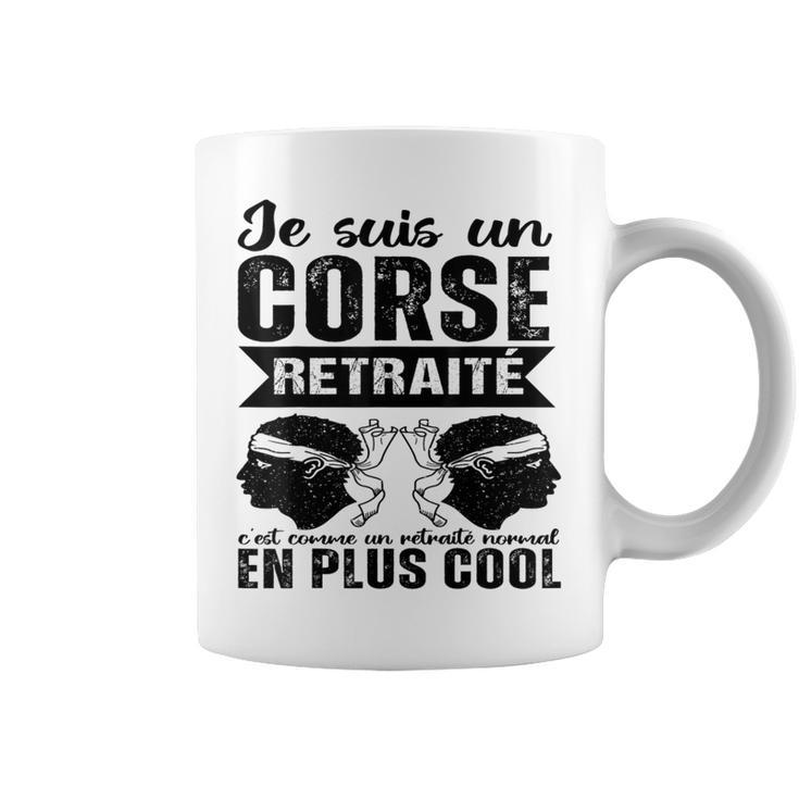 Jeuis Un Corse Retraité Humour Retraite Corse Cadeau Tasse