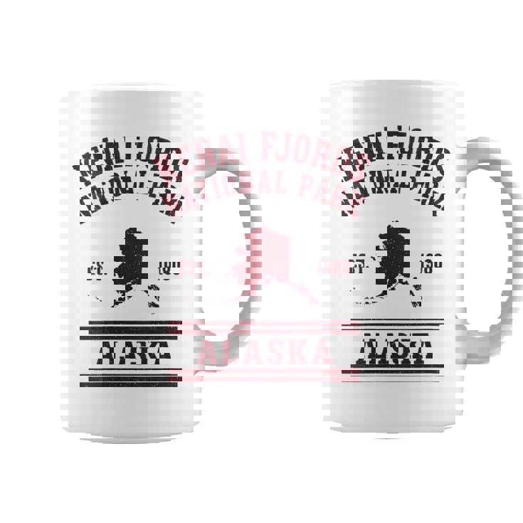 Kenai Fjords National Park Est 1980 Alaska Coffee Mug