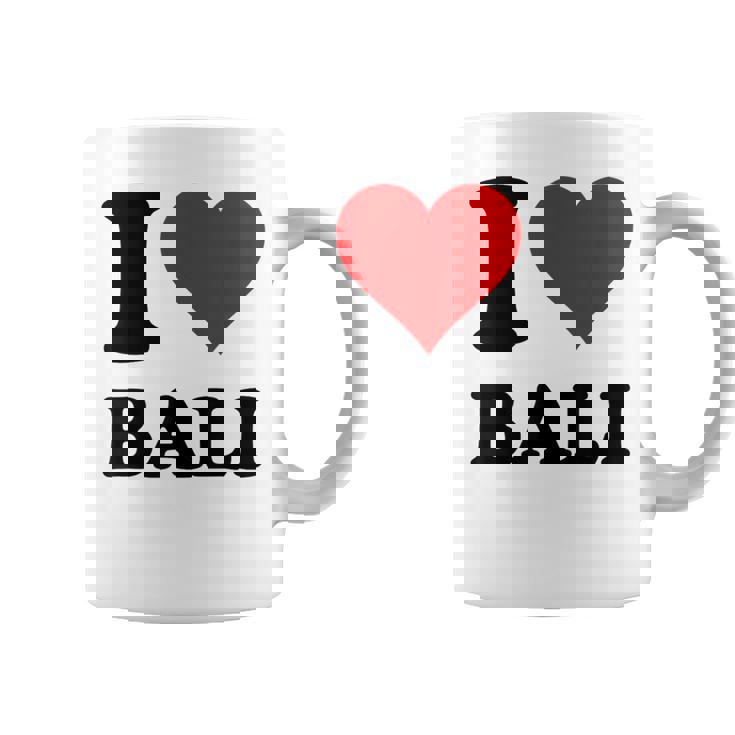 I Love Bali コーヒーマグ